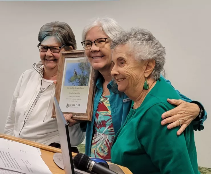 Kay Gates, Linda Smithe, Sheila Calderon