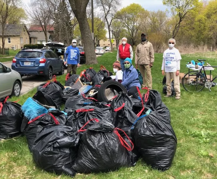 2021 Riverkeeper cleanup 