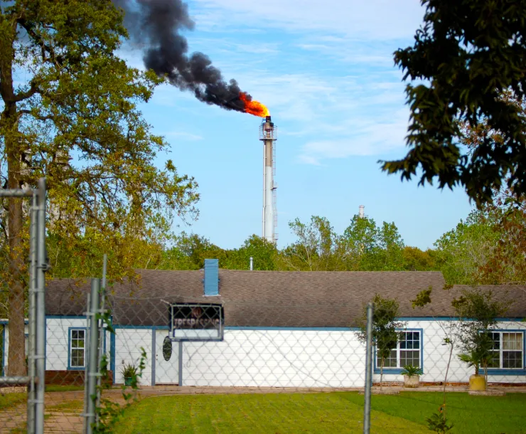 TPC Group Inc. encounters an upset and flares into Houston's East End Barrios (Parras).