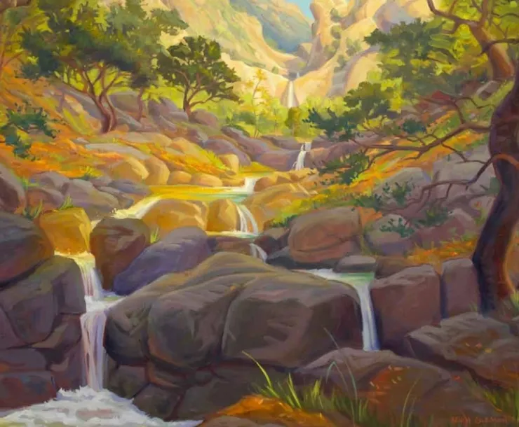 Path to Seven Falls