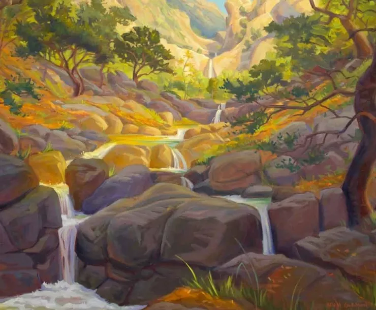 Path to Seven Falls