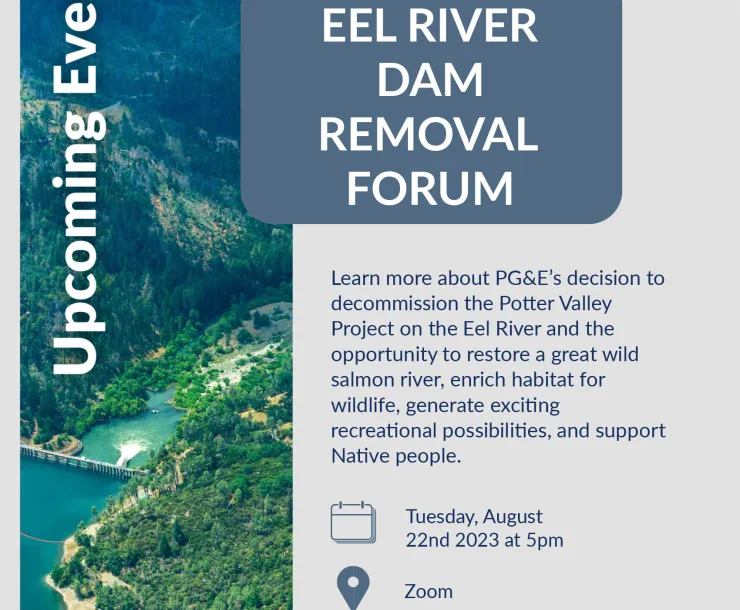 Eel River forum flyer