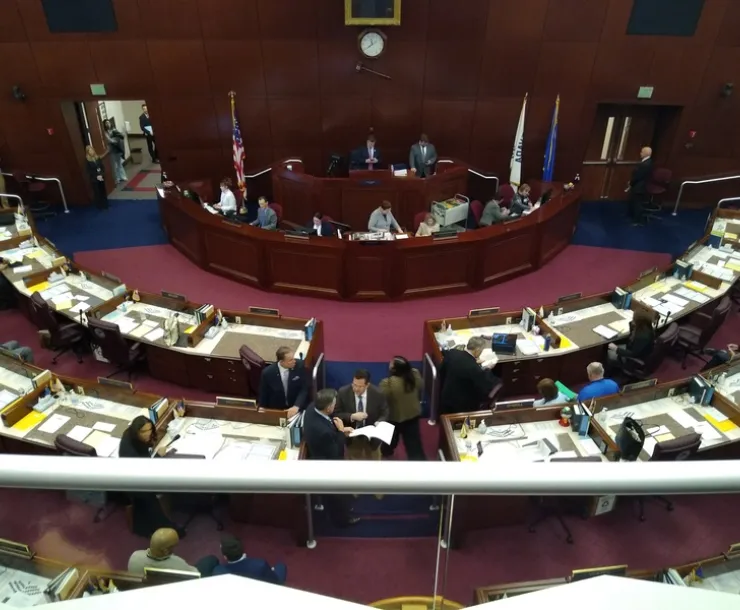 Nevada Legislature chamber