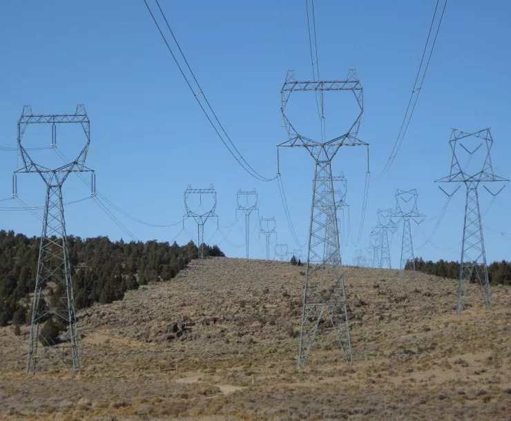 Powerlines in Oregon