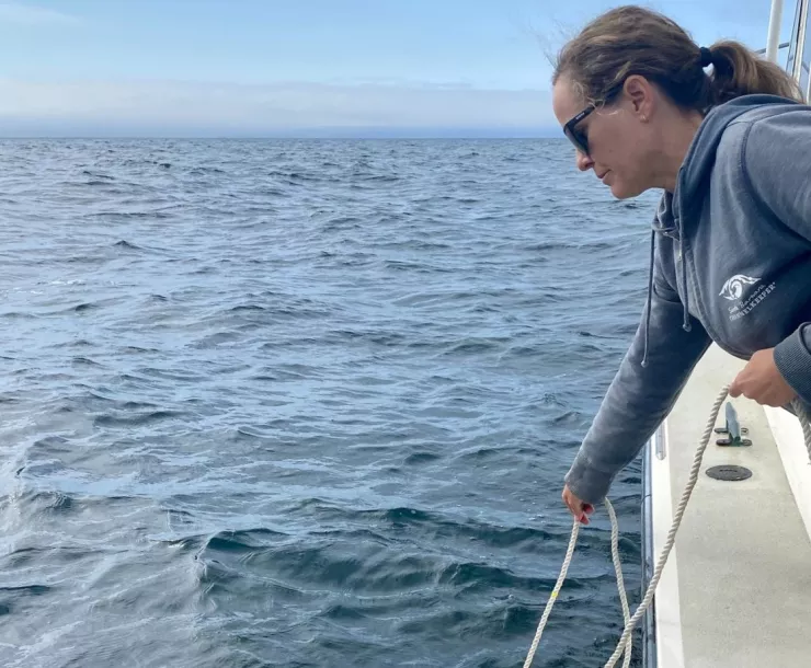 Santa Barbara Channelkeeper water sampling