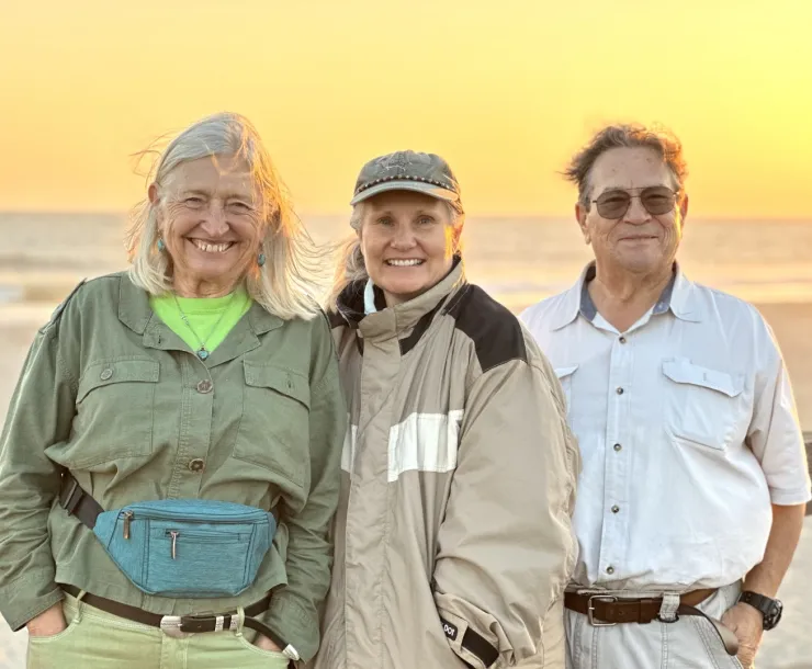 Documentarians (left to right) Janet Bridgers, Shelly Carney, Toby Younis