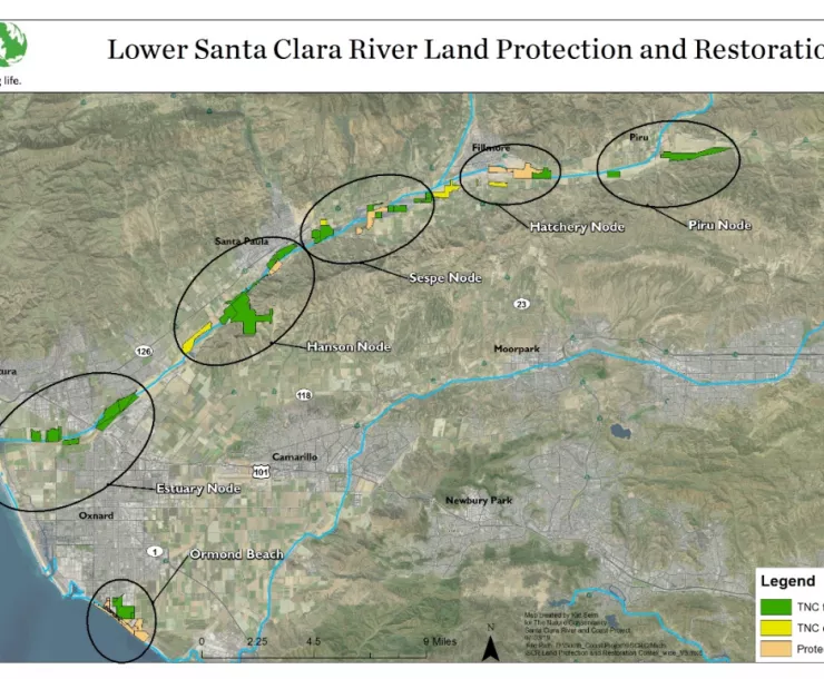 Lower Santa Clara River Land Protection and Restoration Context