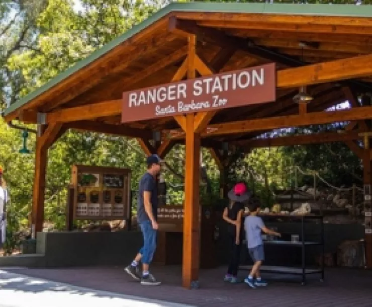 Santa Barbara Zoo opens a new ranger station exhibit