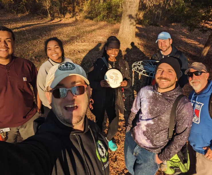 Disc Golf at Lums Pond