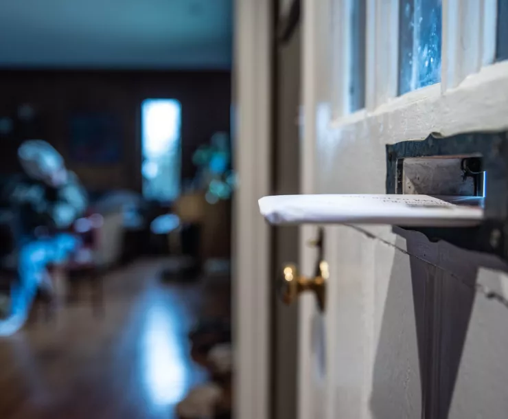 Energy bill arrives in the mail. Photo by Erik Liu