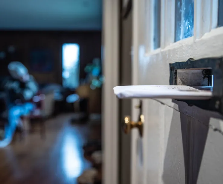 Energy bill arrives in the mail. Photo by Erik Liu