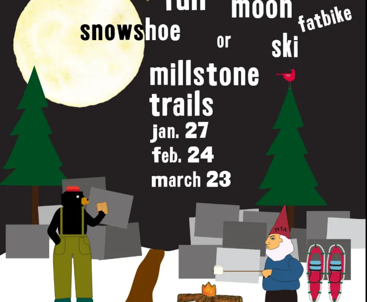 Millstone full moon image
