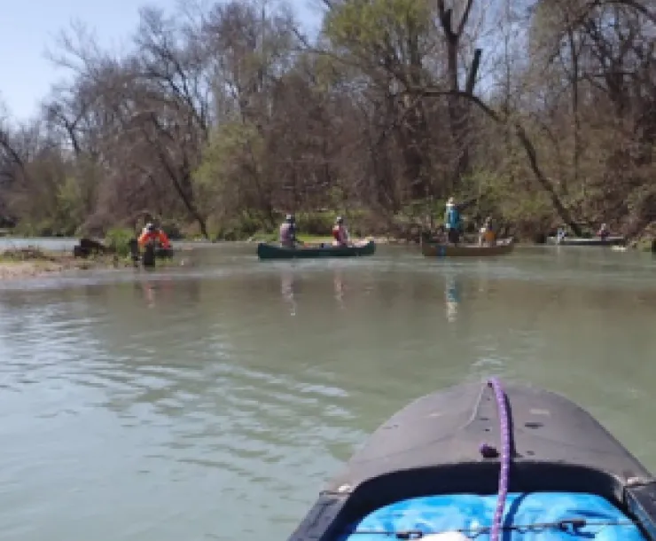 Boats on the river