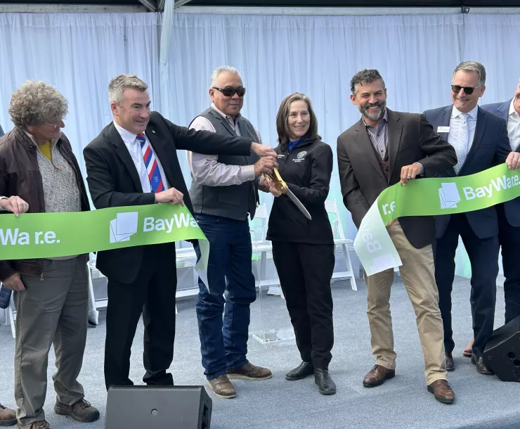 Ribbon cutting