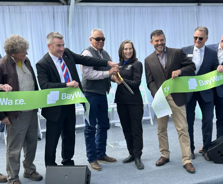 Ribbon cutting