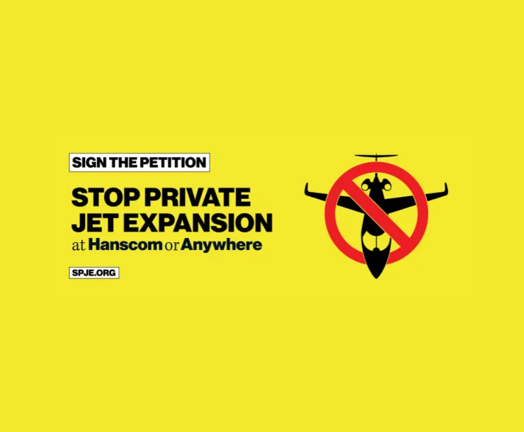 Stop private jet expansion at Hanscom or anywhere