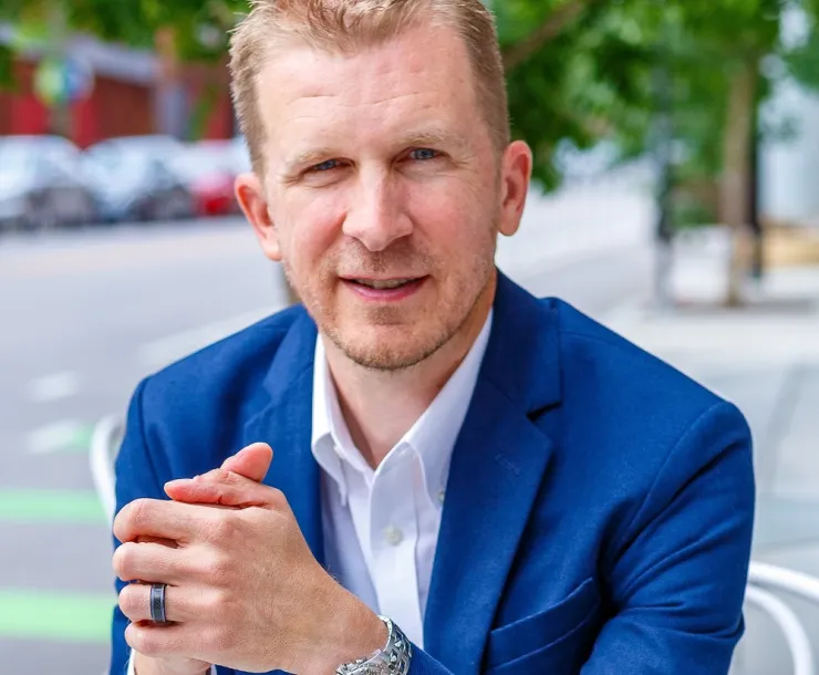 A portrait of new Chapter Director Chris Herndon