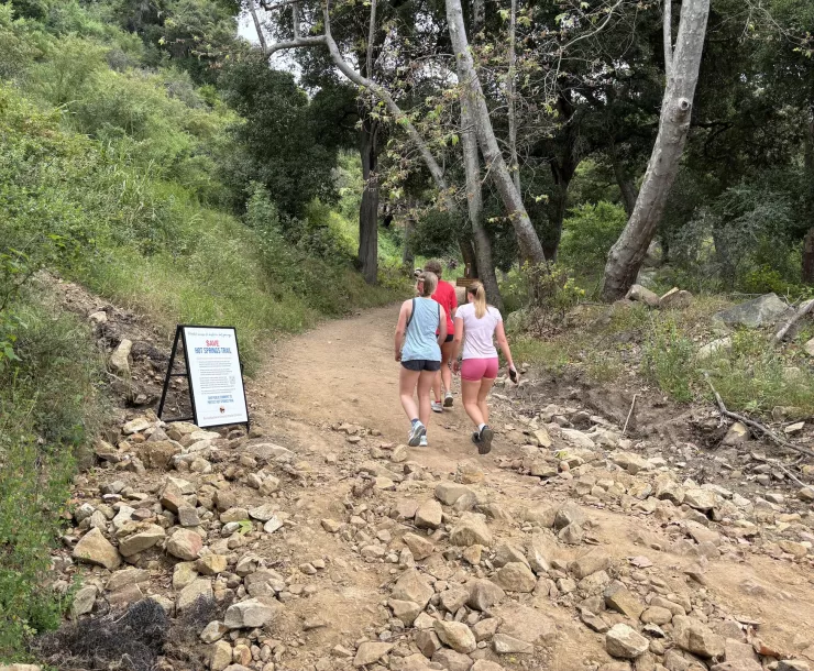 Hot Springs trail