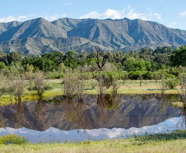 Ojai trailhead
