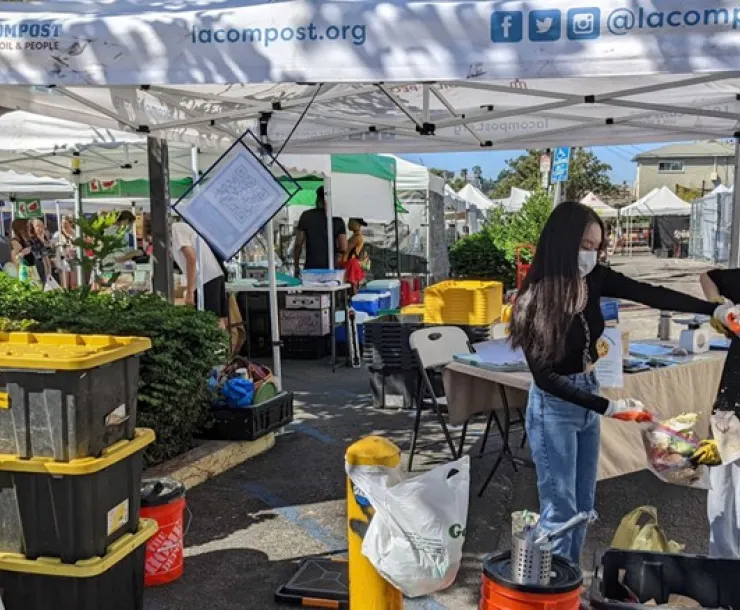 Composting Food Scraps with LA Compost