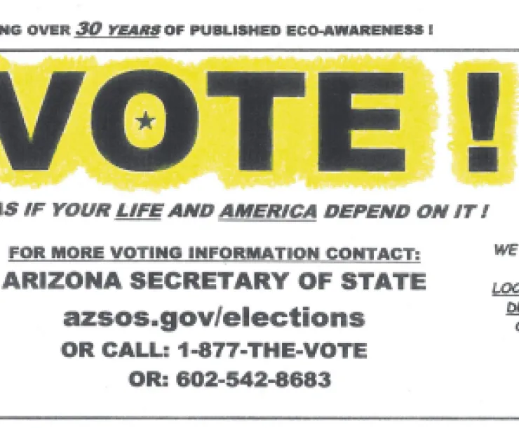"Vote!" ~ Beyond the Slab -- Oct 2024