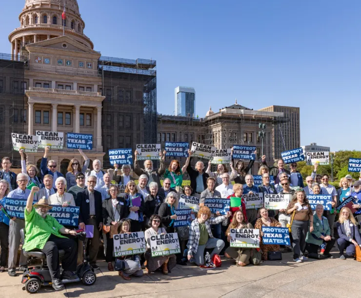 advocacy day outside the capitol