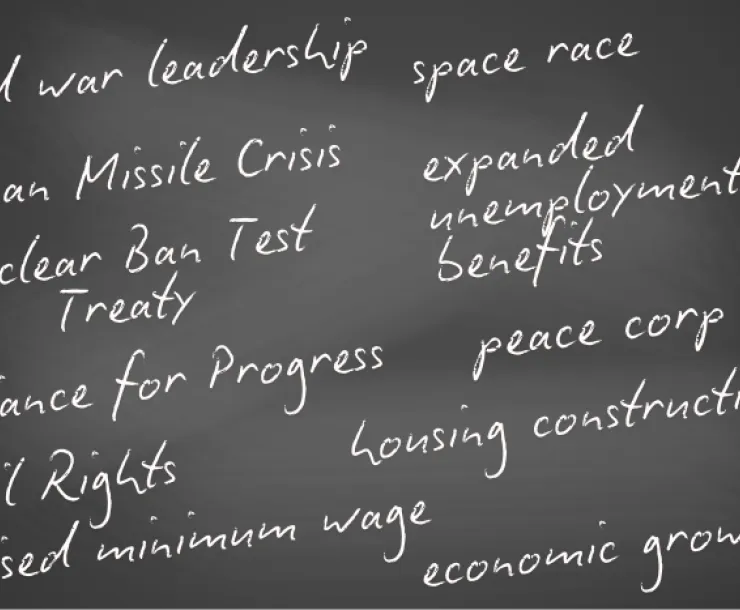 cursive writing on a dark background