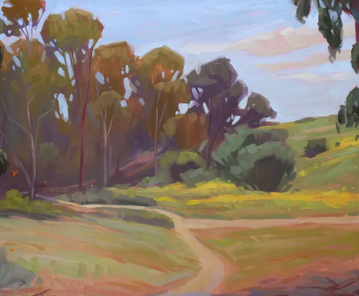 Elwood Mesa painting