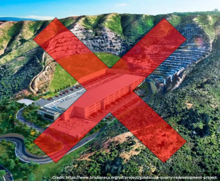 No Guadalupe Quarry redevelopment project