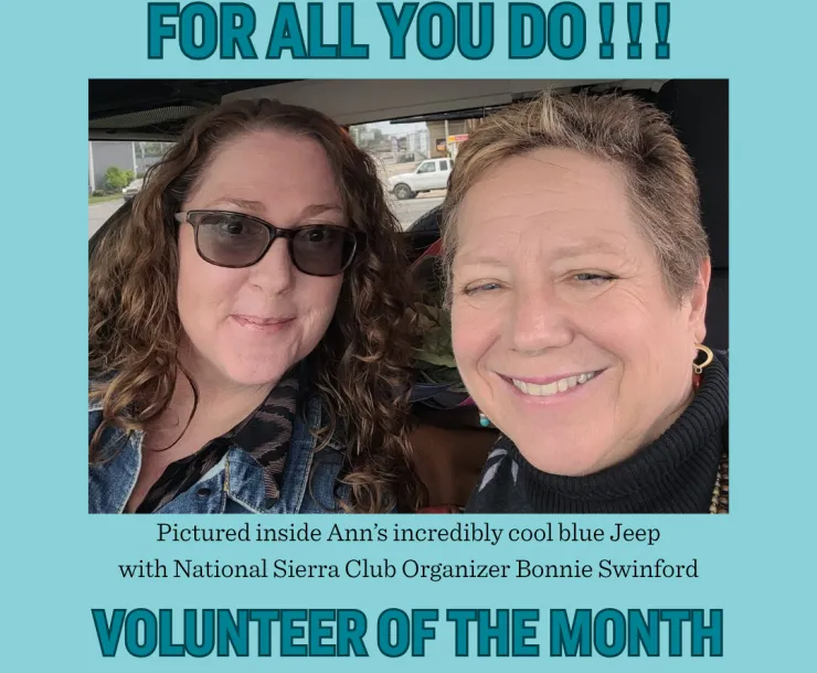Ann Maier and Bonnie Swinford