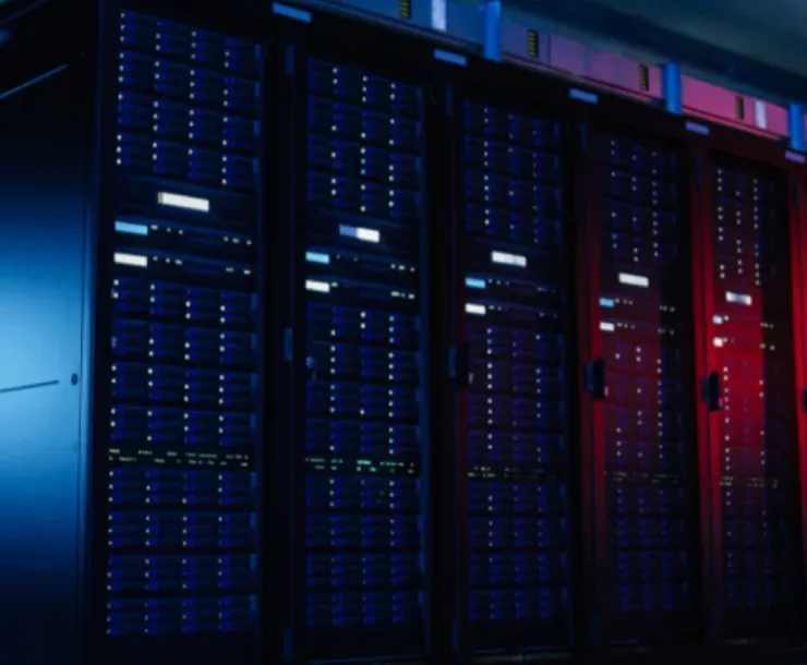 A giant Suerver inside a data center