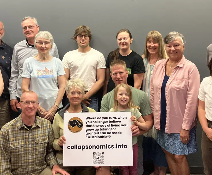 Ivan (second from left) and the Black Elephant group at a recent gathering.