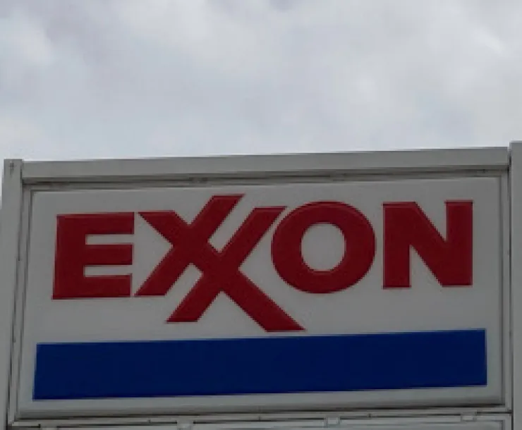 Exxon sign