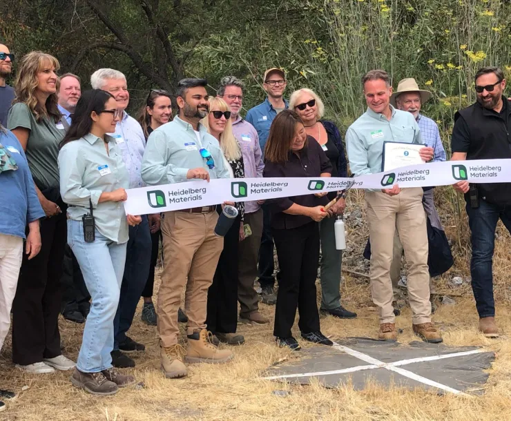 Permanent Creek Ribbon Cutting