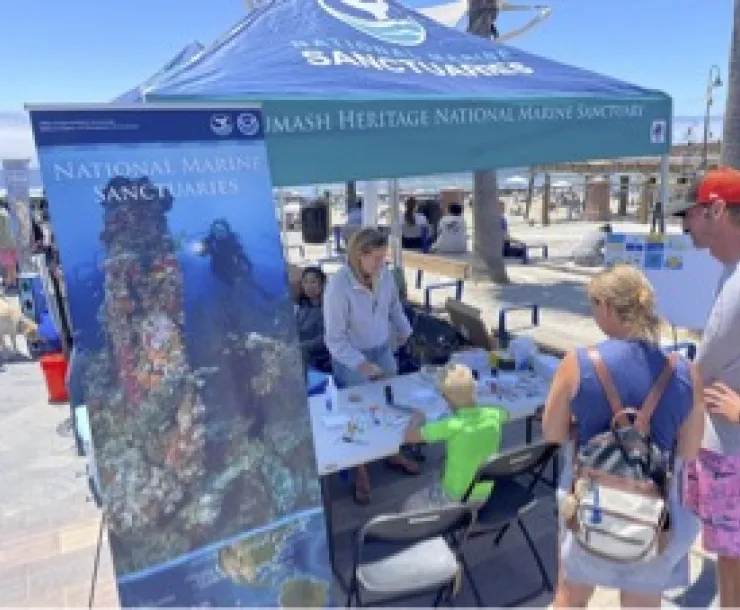 Tabling at the Get Into Your Sanctuary event