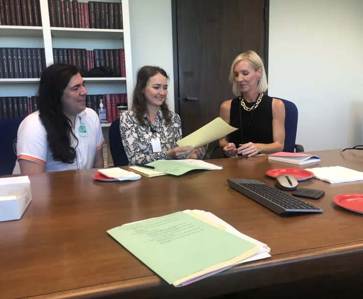 meeting with chairwoman paup