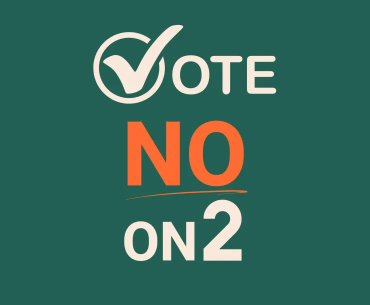 vote no on 2