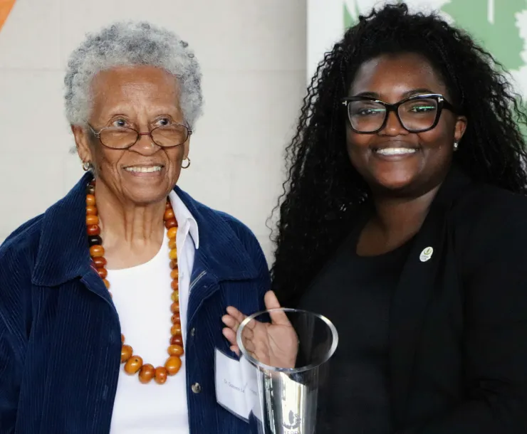 Dr. Dolores Leonard and Elayne Coleman