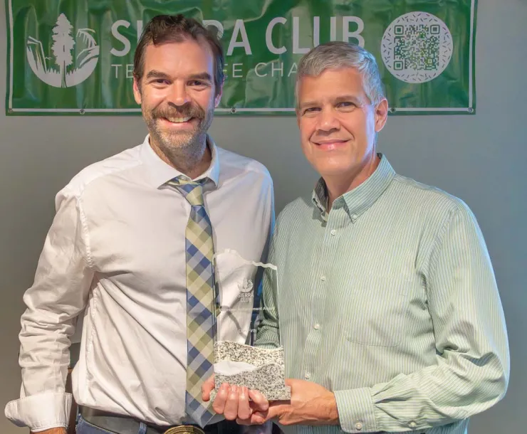 Dan Firth honored with volunteer achievement award