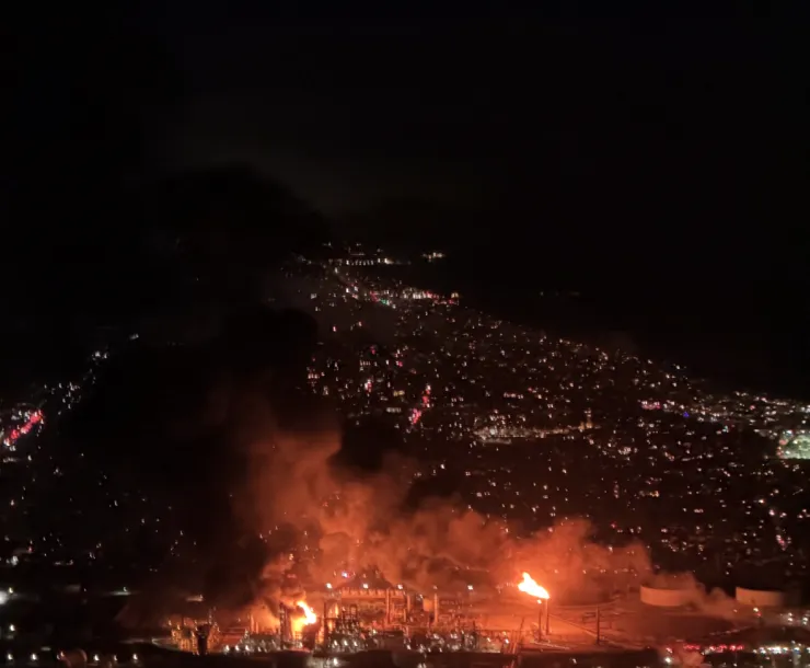 Chevron Explosion