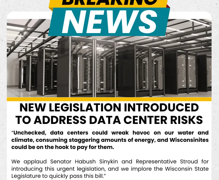 Data Center Legislation Announcement