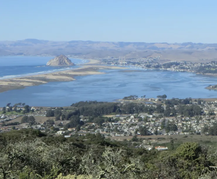 Photo of Los Osos, Morro Rock and estuary from 2021
