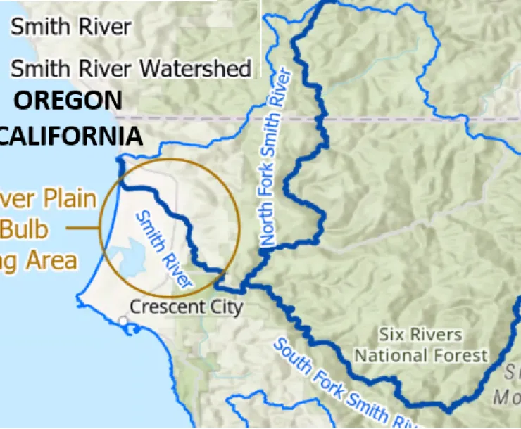 Smith River Plain Map