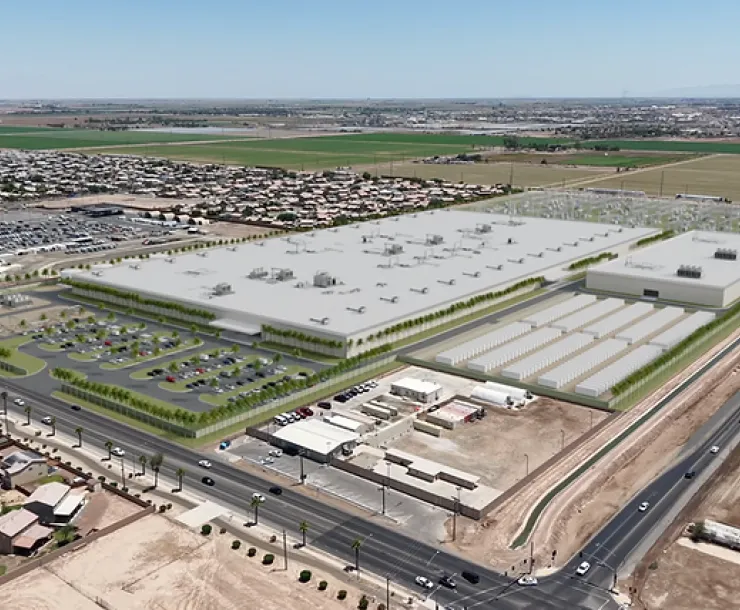 Imperial Valley Data Center as designed and render by Imperial Data Center LLC