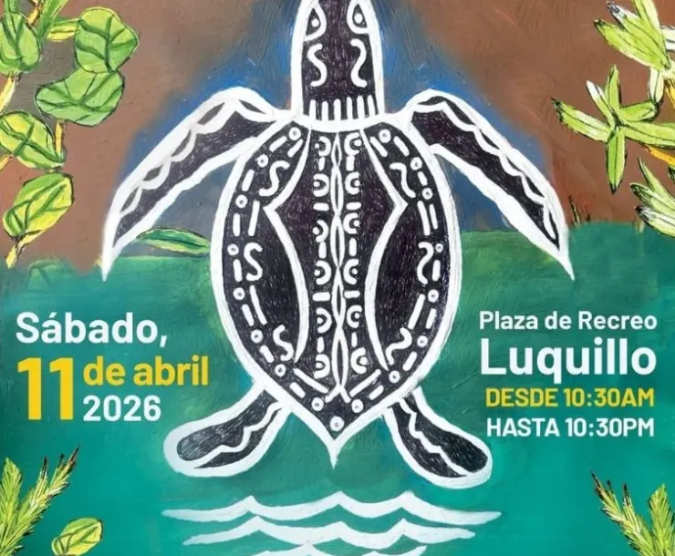 Poster del 18vo Festival del Tinglar con información de fecha, hora, y lugar.