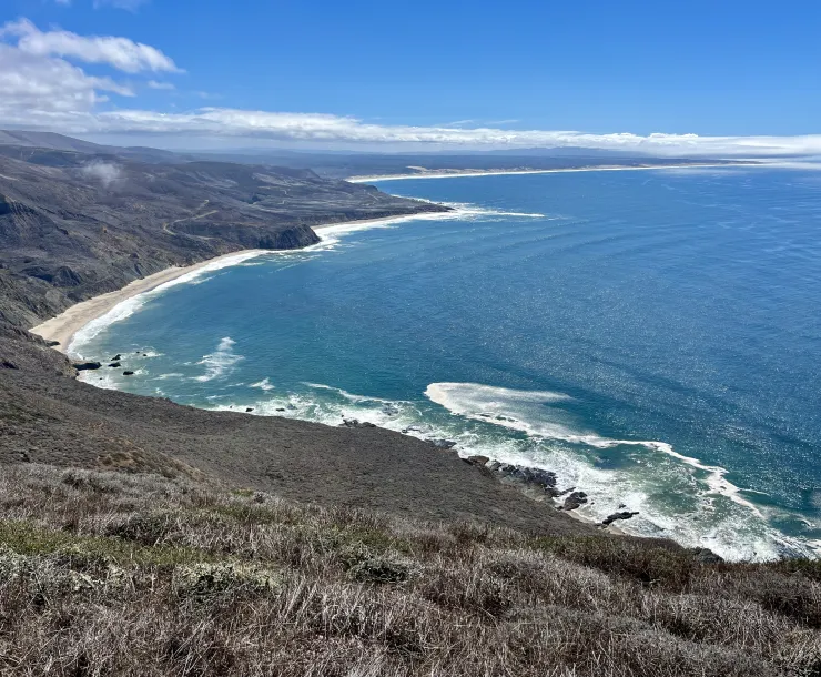Aerial view of Point Sal