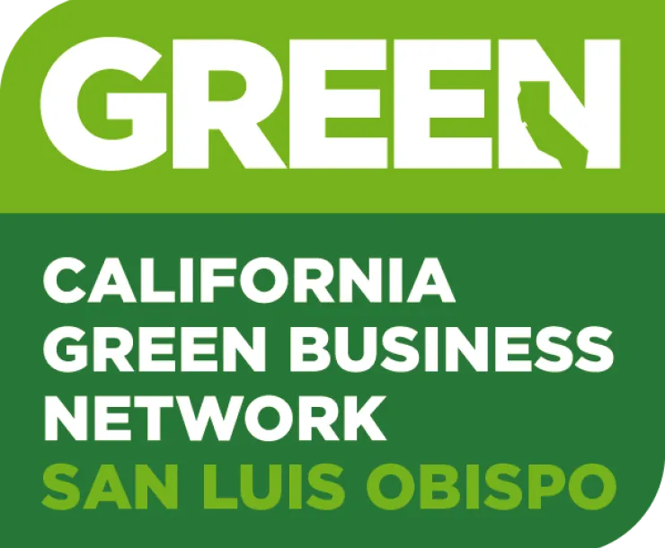 Image of window decal for Green Business Program