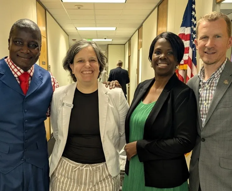 State Rep. James Roberson, Lisa Hazirjian, CeCe Grant, Chris Herndon