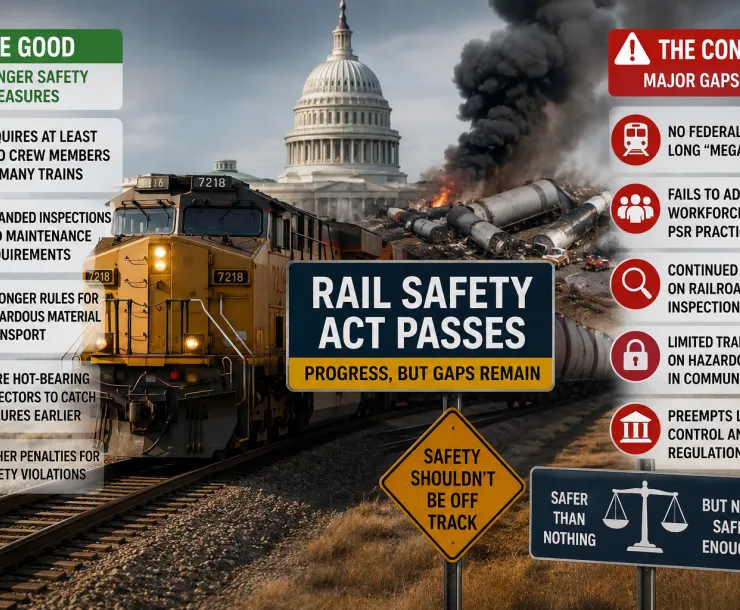 Rail Safety Act Passes