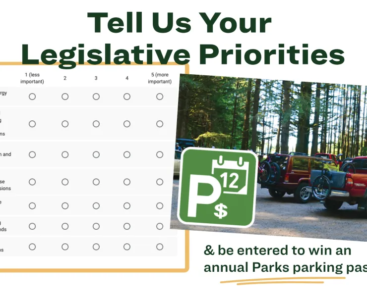 Tell us your legislative priorities